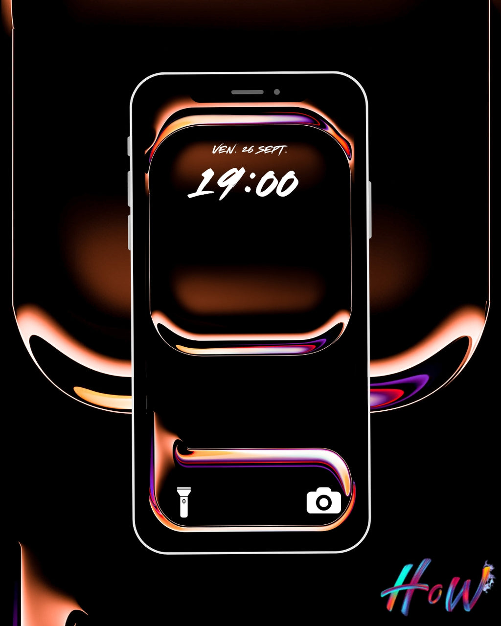 Neon Frame Wallpapers | Minimal Gradient Glow Pack ⚡