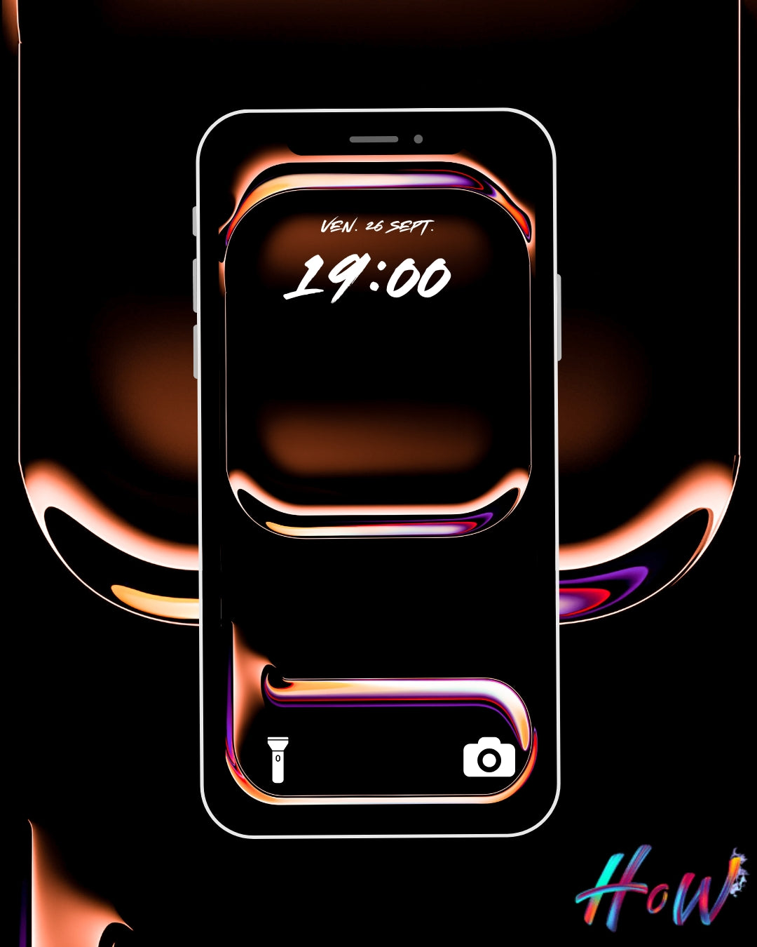 Neon Frame Wallpapers | Minimal Gradient Glow Pack ⚡