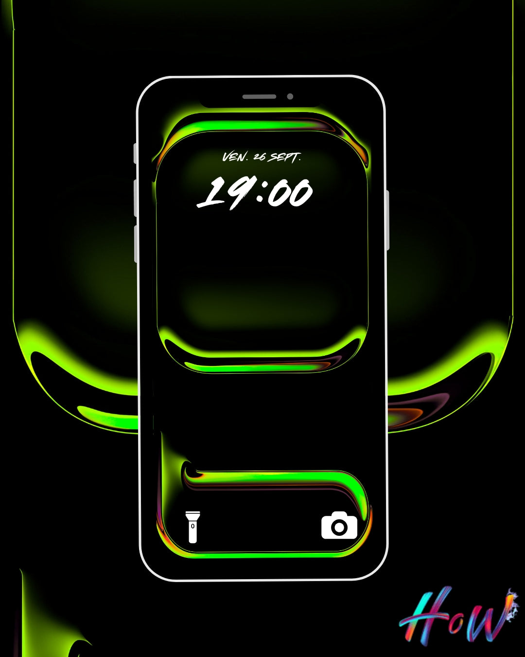 Neon Frame Wallpapers | Minimal Gradient Glow Pack ⚡