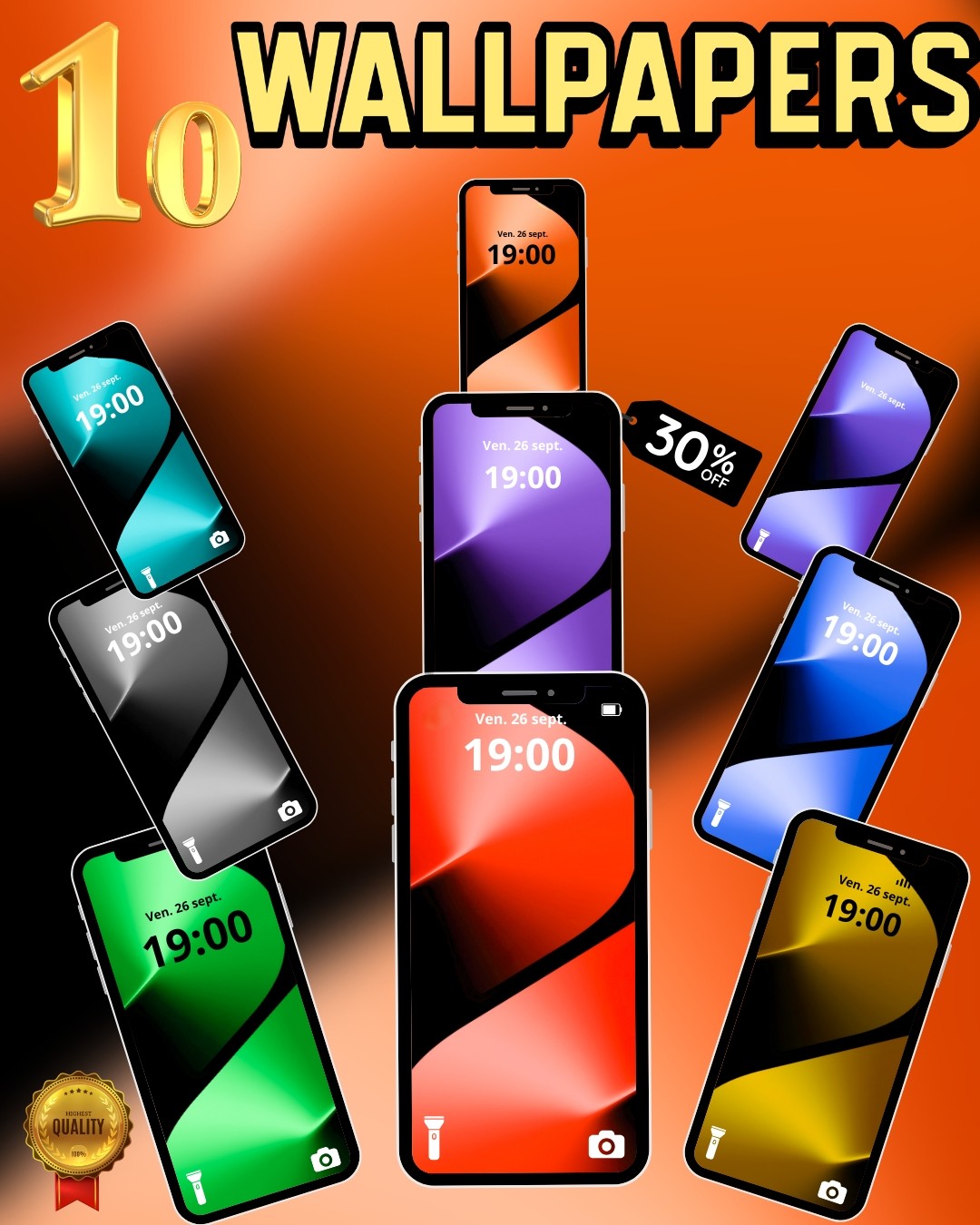 10 Glossy Gradient Wallpapers ⚡