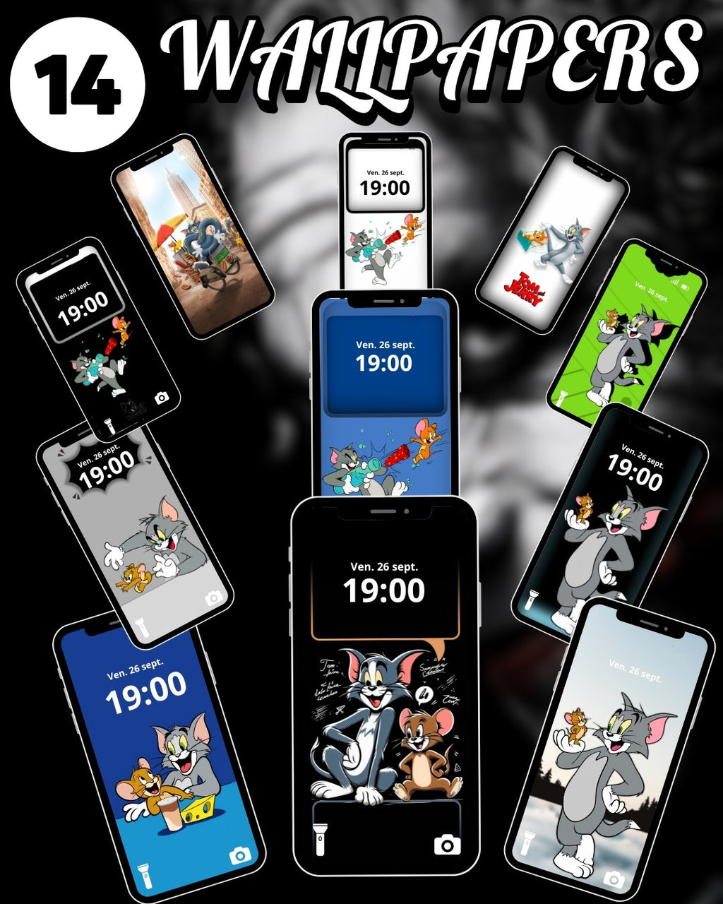 14 Tom & Jerry Wallpapers 🐱🐭