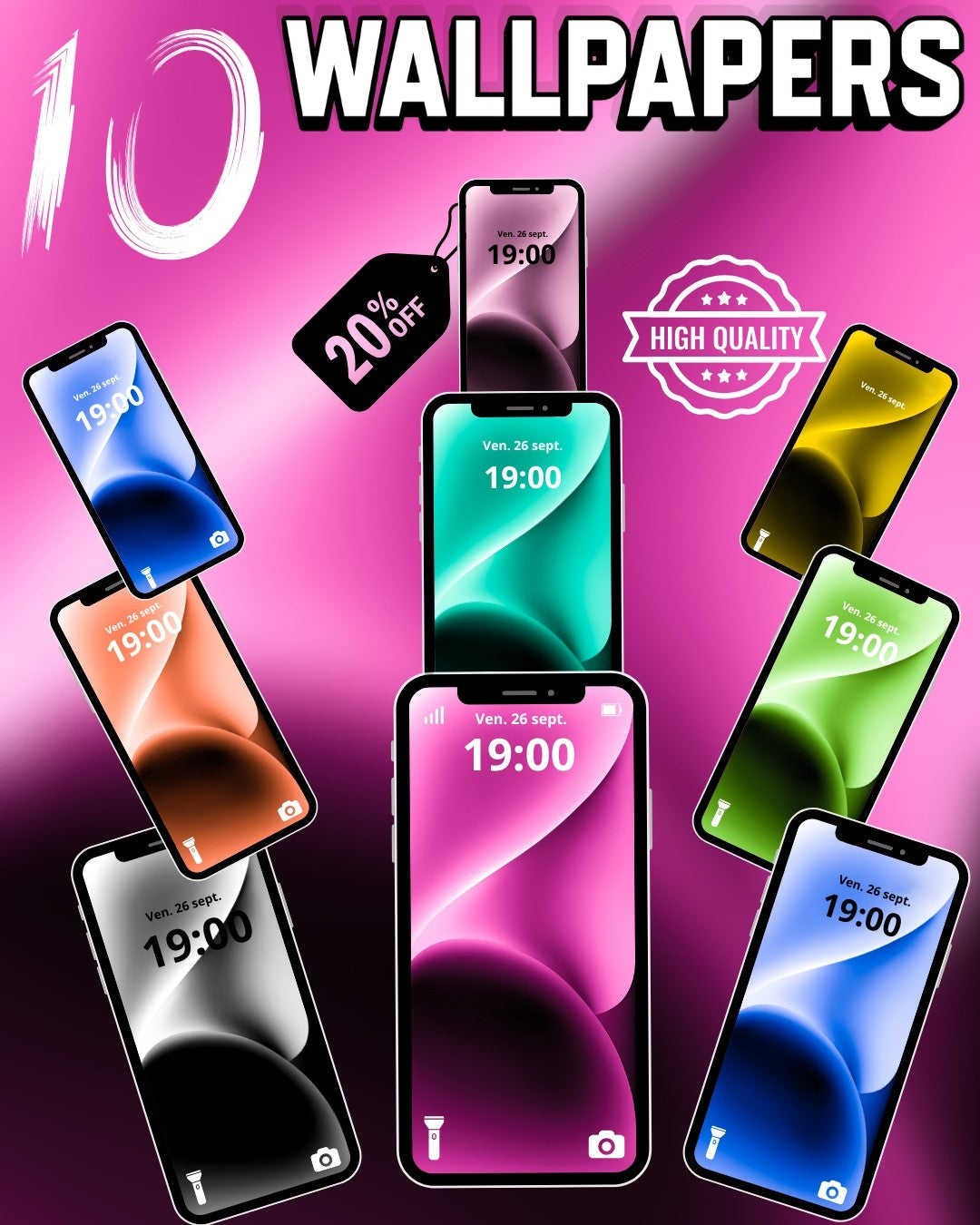 10 Fluid Gradient Wallpapers 🌈