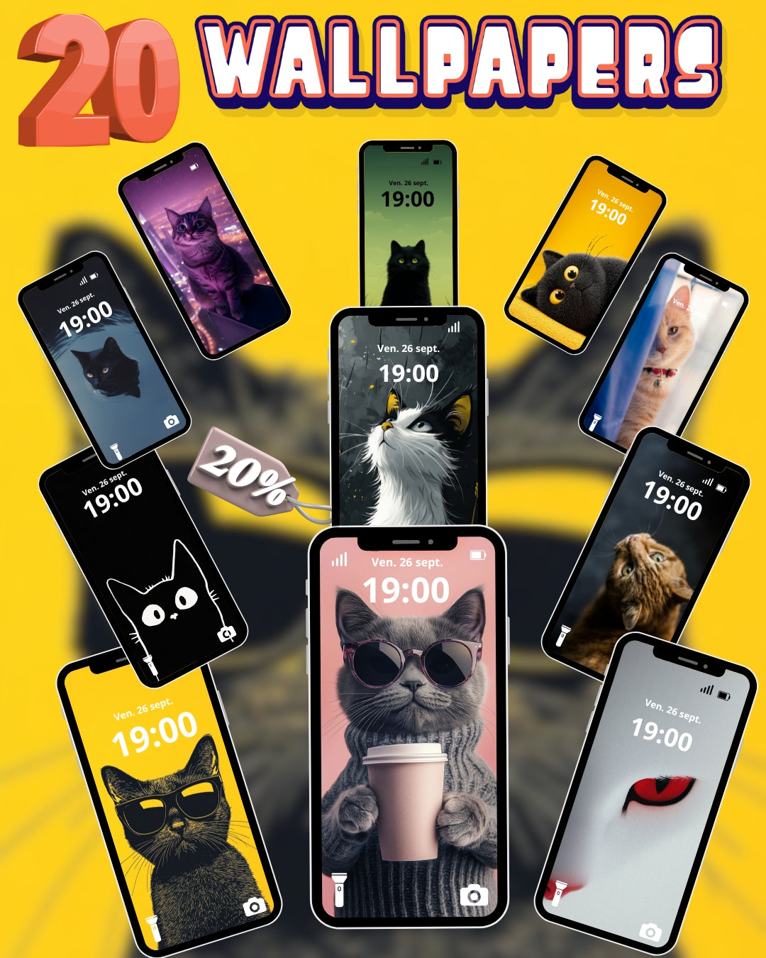 🐾20 Cat Wallpapers 🐾