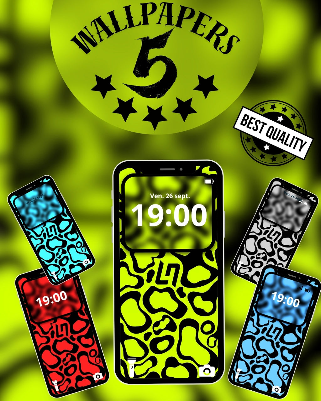 5 Abstract Neon HD Wallpapers