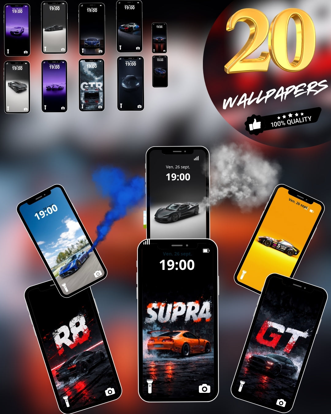 Ultimate Car Wallpaper Pack (20 HD Wallpapers)