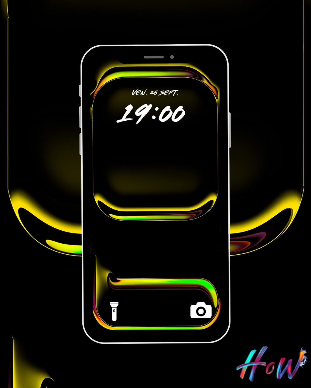 Neon Frame Wallpapers | Minimal Gradient Glow Pack ⚡