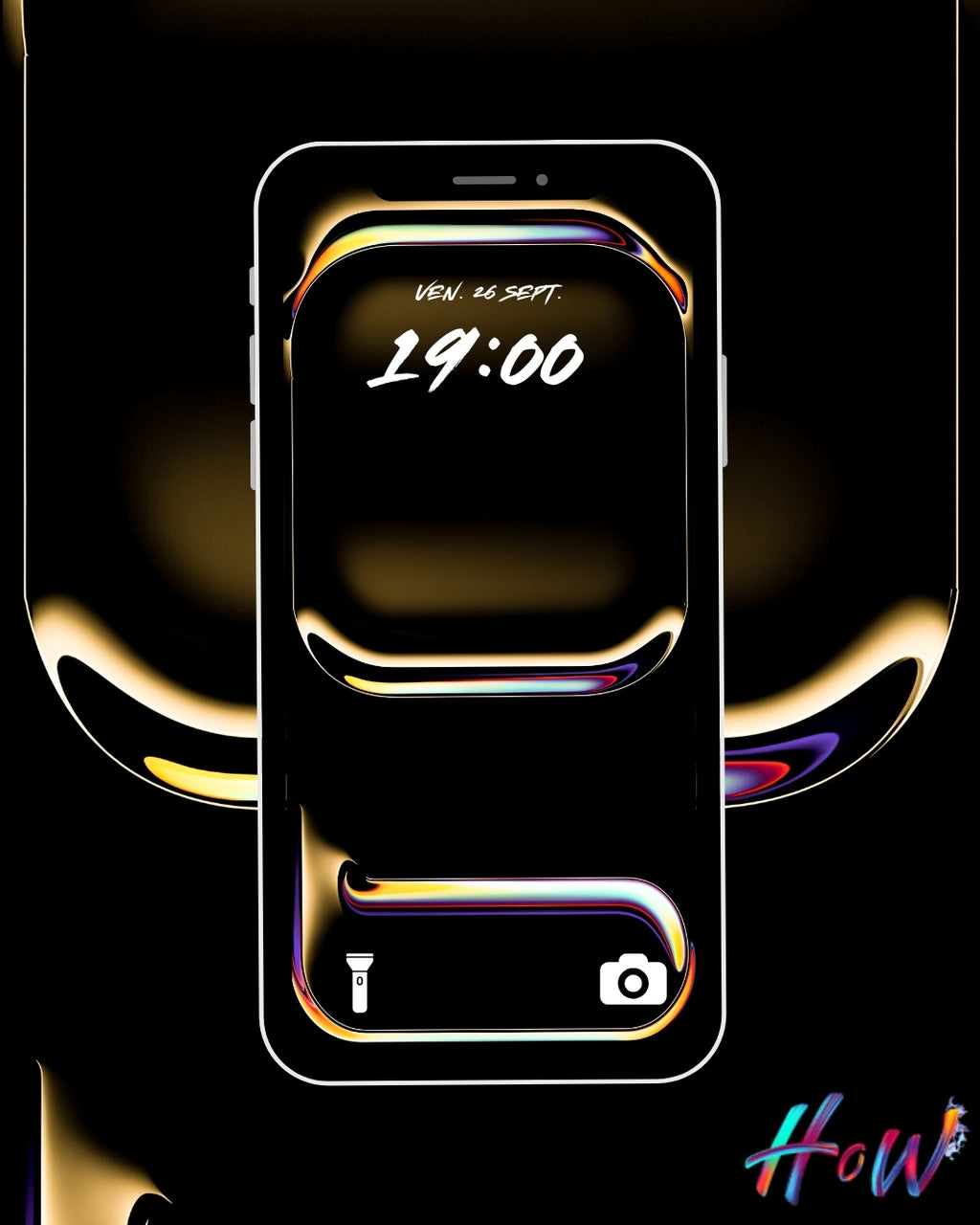 Neon Frame Wallpapers | Minimal Gradient Glow Pack ⚡