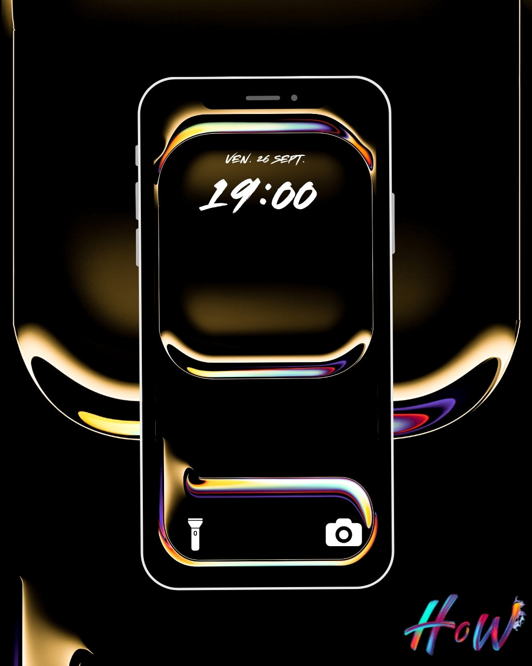 Neon Frame Wallpapers | Minimal Gradient Glow Pack ⚡