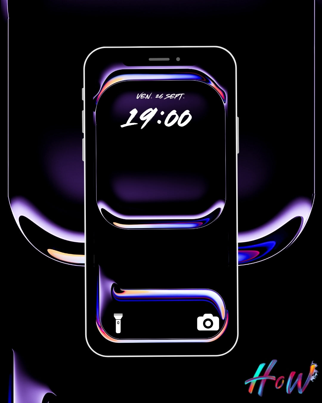 Neon Frame Wallpapers | Minimal Gradient Glow Pack ⚡