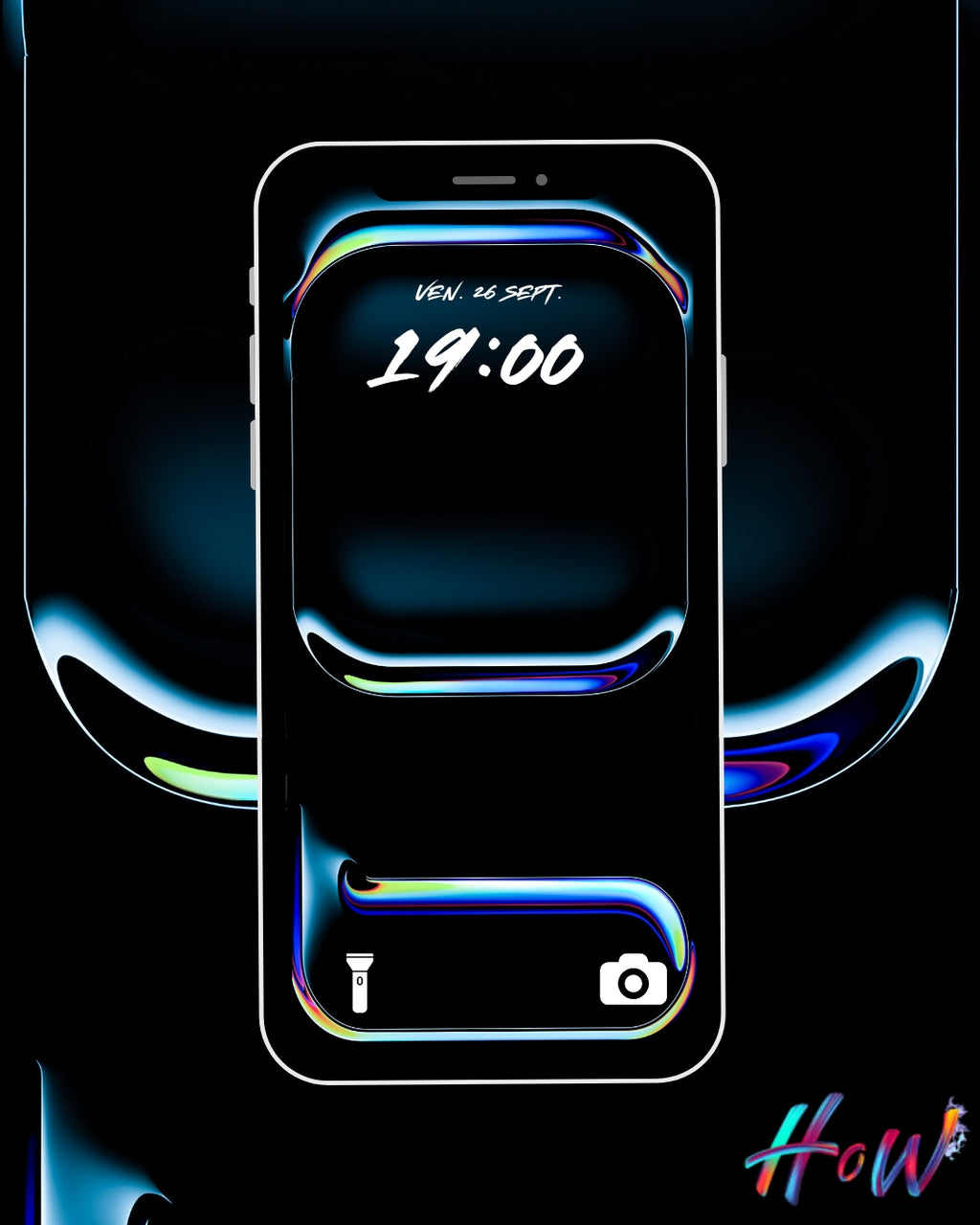 Neon Frame Wallpapers | Minimal Gradient Glow Pack ⚡