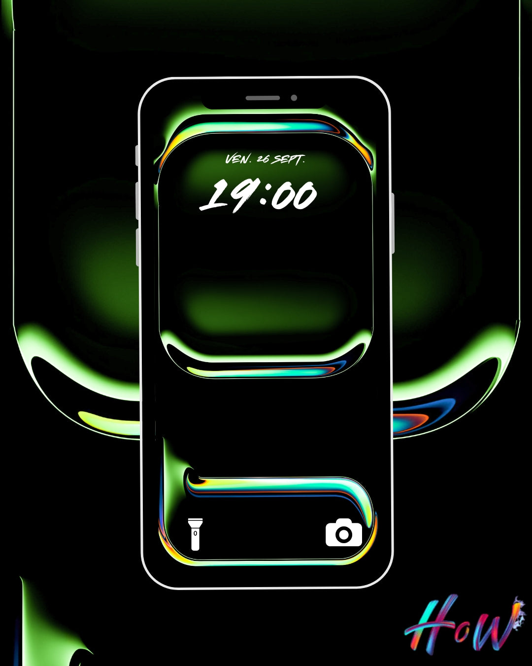 Neon Frame Wallpapers | Minimal Gradient Glow Pack ⚡