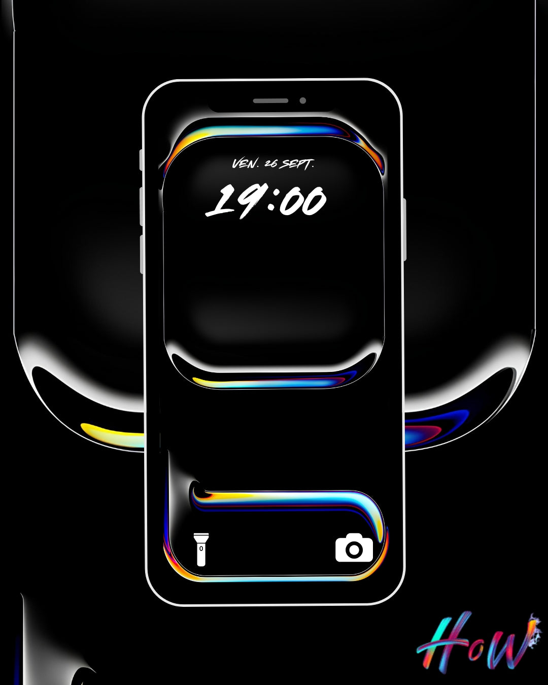 Neon Frame Wallpapers | Minimal Gradient Glow Pack ⚡